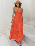 Lace Detail V-Neck Cami Dress • More Colors