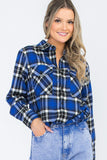 BOYFRIEND Fit Checker Plaid Flannel Long Sleeve • More Colors