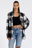 Boyfriend Oversized Soft Flannel Shacket • More Colors