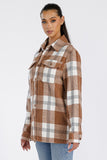 Boyfriend Oversized Soft Flannel Shacket • More Colors