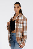 Boyfriend Oversized Soft Flannel Shacket • More Colors