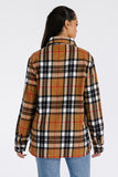 Boyfriend Brushed Flannel Shacket • More Colors