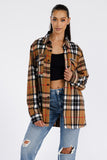 Boyfriend Brushed Flannel Shacket • More Colors