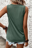V-Neck Wide Strap Tank • More Colors