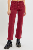 RISEN High Rise Straight Jeans