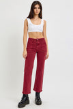 RISEN High Rise Straight Jeans