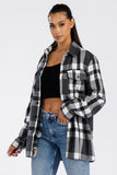 Boyfriend Oversized Soft Flannel Shacket • More Colors