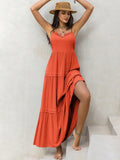 Lace Detail V-Neck Cami Dress • More Colors