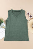 V-Neck Wide Strap Tank • More Colors