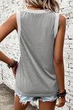 V-Neck Wide Strap Tank • More Colors