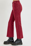 RISEN High Rise Straight Jeans