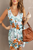Printed Button Down Sleeveless Dress • More Colors