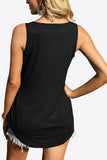 Curved Hem Square Neck Tank • More Colors