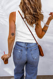 Waffle-Knit Scoop Neck Tank Top • More Colors