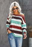 Multi Striped Color Block Top