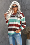 Multi Striped Color Block Top