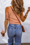 Waffle-Knit Scoop Neck Tank Top • More Colors