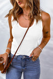 Waffle-Knit Scoop Neck Tank Top • More Colors