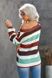 Multi Striped Color Block Top