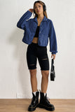 Snap Down Collared Jacket • More Colors