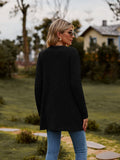 Ribbed Button-up Cardigan with Pockets • More Colors