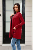 Open Front Long Sleeve Cardigan with Pockets • More Colors