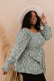Flora and Fauna Smocked Blouse
