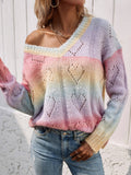 Drop Shoulder Pullover Sweater