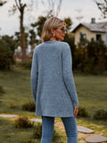 Ribbed Button-up Cardigan with Pockets • More Colors