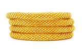 Stay Gold Glass Bead Bracelet