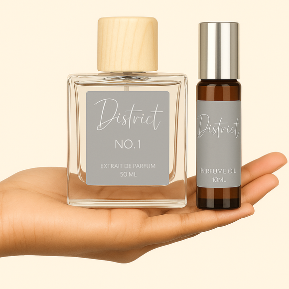Coming soon…D I S T R I C T Fragrance