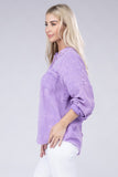 Washed Double Gauze Button Down Shirt • More Colors