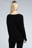 Viscose Front Pockets Sweater • More Colors
