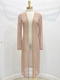 Mesh Long Line Sheer Duster • More Colors