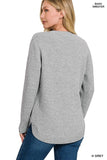 ROUND NECK BASIC SWEATER • MORE COLORS