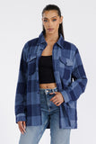 Boyfriend Oversized Soft Flannel Shacket • More Colors