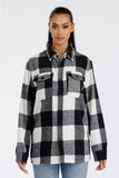 Boyfriend Oversized Soft Flannel Shacket • More Colors