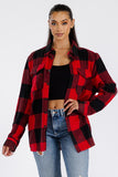 Boyfriend Oversized Soft Flannel Shacket • More Colors