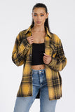 Boyfriend Oversized Soft Flannel Shacket • More Colors