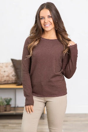 Round Neck Basic Sweater • More Colors