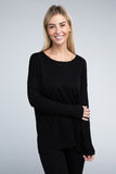 Viscose Front Pockets Sweater • More Colors