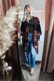 Florence Vintage Velvet Kimono