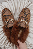 Charmer Faux Fur Mules