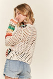 Indie Crochet Summer Knit Pullover