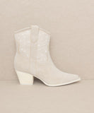 Cannes - Pearl Studded Western Boots • More Colors