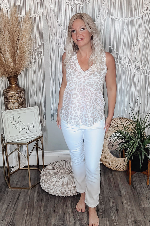 West Animal Print Top