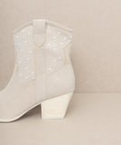 Cannes - Pearl Studded Western Boots • More Colors