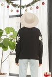 Jayne Floral Embroidered Sweater • More Colors