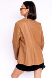 Vegan Leather Blazer • More Colors