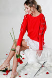 Embellished Bow Sweater • More Colors